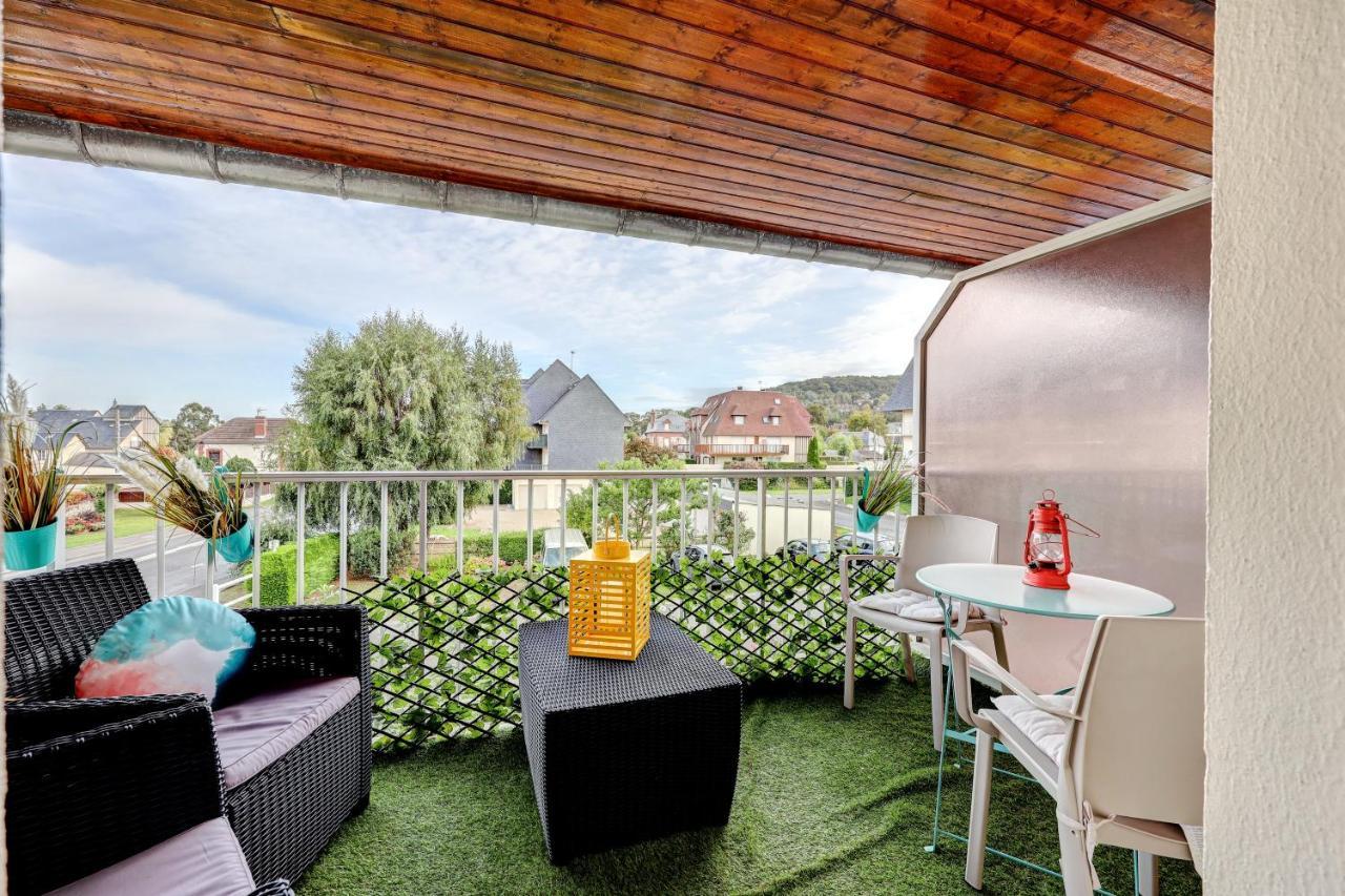 Magnifique Appart Avec Terrasse Equipee Et Wifi Gratuit Leilighet Houlgate Eksteriør bilde